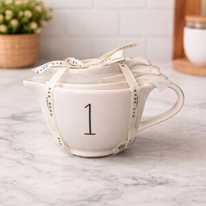 Rae Dunn Tea Cup Measuring Cups